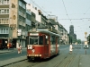Die entgegengesetzte Richtung: Ein Wagen der LInie E auf dem Weg zum Kaiserplatz Foto: Sammlung Bimmermann