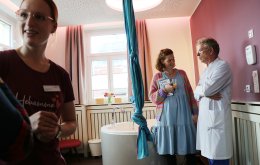 Eröffnung des hebammengeleiteten Kreißsaals I Foto: Birgit Franchy