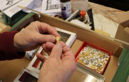 In der Werkstatt, Gesellschaft für Internationale Burgenkunde | Foto: Birgit Franchy