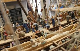 Schiffsmodell, Gesellschaft für Internationale Burgenkunde | Foto: Birgit Franchy