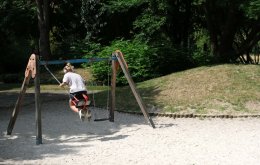 Stadtpark-Monheimsallee-Schaukel