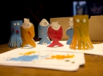 Fische aus Toilettenpapierrollen