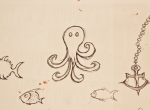 Fische gezeichnet