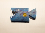 blauer Fisch