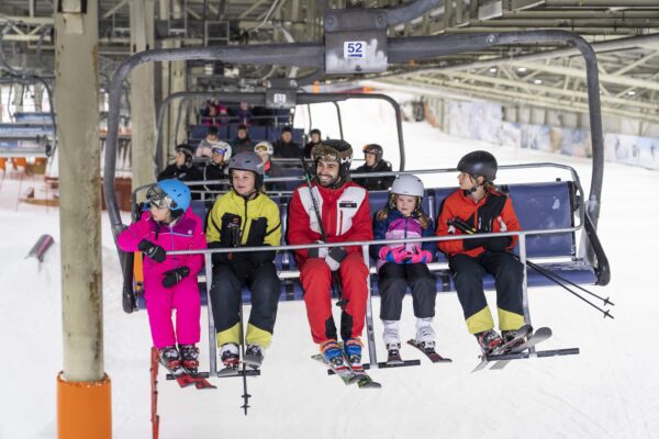 Skifahren mit Kindern