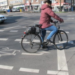 Radfahren in Aachen / Normaluhr