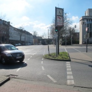 Radfahren in Aachen / Normaluhr