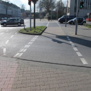 Radfahren in Aachen / Normaluhr