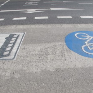 Fahrradfahren in Aachen / Normaluhr