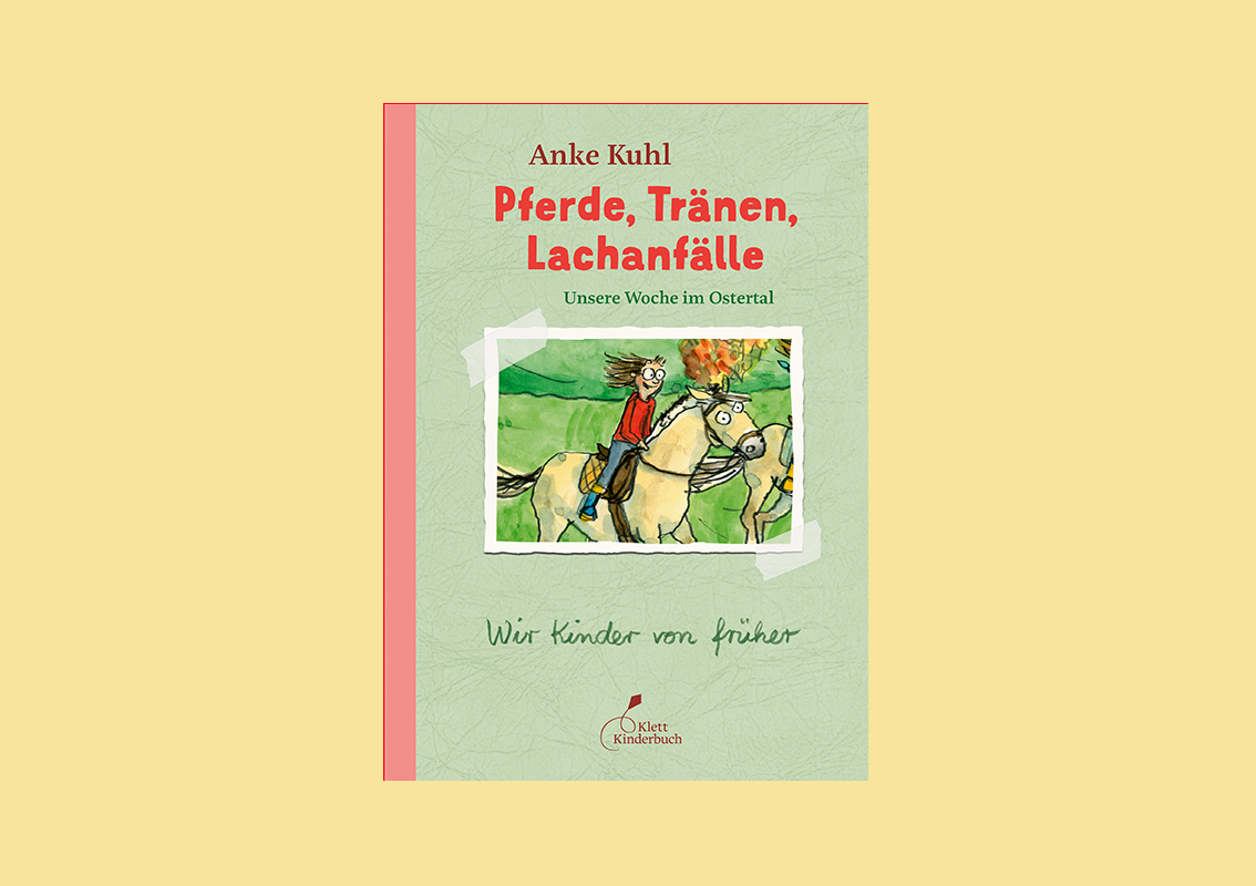 Ja, das waren noch Zeiten! Kann man sich das heute noch vorstellen? In „Pferde, Tränen, Lachanfälle“ erzählt Anke Kuhl von einer Woche auf dem Bauernhof – allein mit ihrer Schwester und zwei Freundinnen. Das ganze Buch ist im Comicstil umgesetzt.